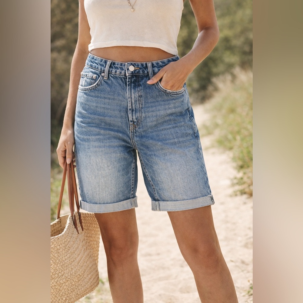 Free People We the Free Denim Shorts